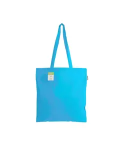 Shopper in cotone organico 140 g/m2, manici lunghi Handle