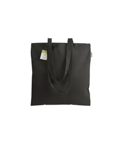 Shopper in cotone organico 140 g/m2, manici lunghi Handle