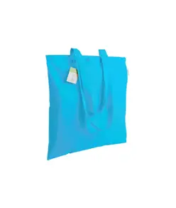 Shopper in cotone organico 140 g/m2, manici lunghi Handle