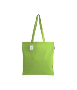 Shopper in cotone organico 140 g/m2, manici lunghi Handle