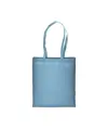 Shopper in cotone riciclato 150 g/m2 effetto melange, manici lunghi Handle