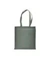 Shopper in cotone riciclato 150 g/m2 effetto melange, manici lunghi Handle