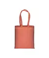 Shopper in cotone riciclato 150 g/m2 effetto melange, manici lunghi Handle