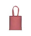 Shopper in cotone riciclato 150 g/m2 effetto melange, manici lunghi Handle