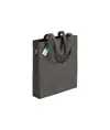 Shopper  in cotone riciclato 190 g/m2, manici lunghi e soffietto Handle