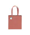 Shopper  in cotone riciclato 190 g/m2, manici lunghi e soffietto Handle