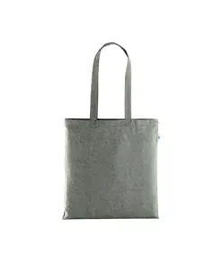 Shopper in cotone riciclato 190 g/m2, manici lunghi Handle