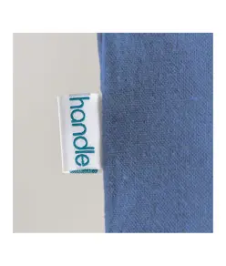 Shopper in cotone riciclato 190 g/m2, manici lunghi Handle