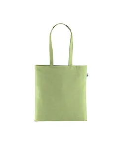 Shopper in cotone riciclato 190 g/m2, manici lunghi Handle