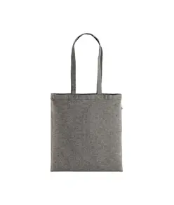 Shopper in cotone riciclato 190 g/m2, manici lunghi Handle