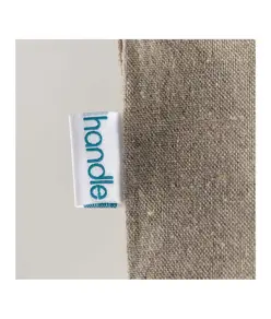 Shopper in cotone riciclato 190 g/m2, manici lunghi Handle