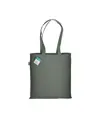 Shopper in cotone riciclato 280 g/m2, manici lunghi e soffietto Handle