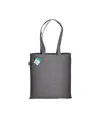 Shopper in cotone riciclato 280 g/m2, manici lunghi e soffietto Handle