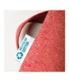 Shopper in cotone riciclato 280 g/m2, manici lunghi e soffietto Handle