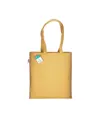 Shopper in cotone riciclato 280 g/m2, manici lunghi e soffietto Handle