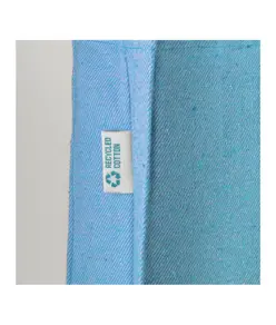 Shopper in cotone riciclato 280 g/m2, manici lunghi e soffietto Handle