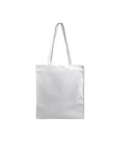 Shopper in cotone/poliestere riciclato 180 g/m2, manici lunghi e soffietto Handle