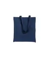 Shopper in cotone/poliestere riciclato 180 g/m2, manici lunghi e soffietto Handle