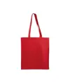 Shopper in cotone/poliestere riciclato 180 g/m2, manici lunghi e soffietto Handle