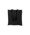 Shopper in cotone/poliestere riciclato 180 g/m2, manici lunghi e soffietto Handle