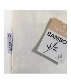 Shopper in fibra di bambù 135 g/m2, manici lunghi Handle