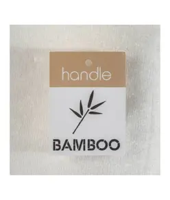 Shopper in fibra di bambù 135 g/m2, manici lunghi Handle
