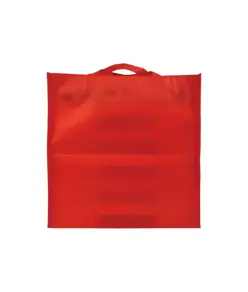 Shopper in formato cartone da pizza in TNT 80 g/m2 Handle