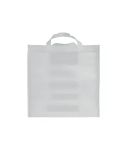 Shopper in formato cartone da pizza in TNT 80 g/m2 Handle