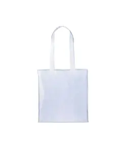 Shopper in policotone brillante 150g/m2, manici lunghi Handle