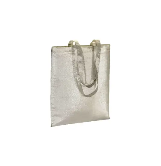 Shopper in policotone brillante 90 g/m2, manici lunghi Handle