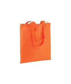 Shopper in poliestere 210T colori fluo, manici lunghi Handle