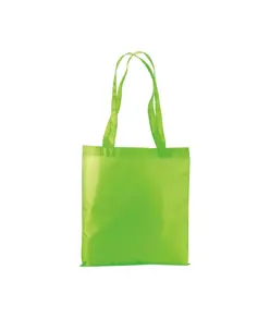 Shopper in poliestere 210T colori fluo, manici lunghi Handle