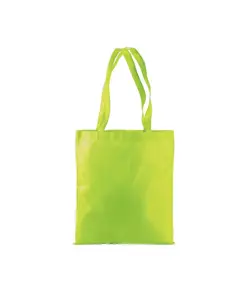 Shopper in poliestere 210T colori fluo, manici lunghi Handle
