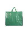 Shopper in PP  riciclato laminato 120g/m2, manici corti e soffietto Handle
