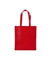 Shopper in R-pet 80 g/m2 con soffietto e manici lunghi Handle