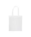 Shopper in R-pet 80 g/m2 con soffietto e manici lunghi Handle