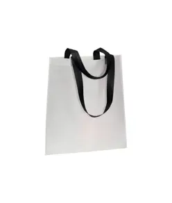 Shopper in TNT 70 g/m2 termosaldato, manici lunghi Handle