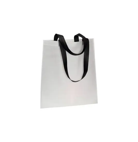 Shopper in TNT 70 g/m2 termosaldato, manici lunghi Handle