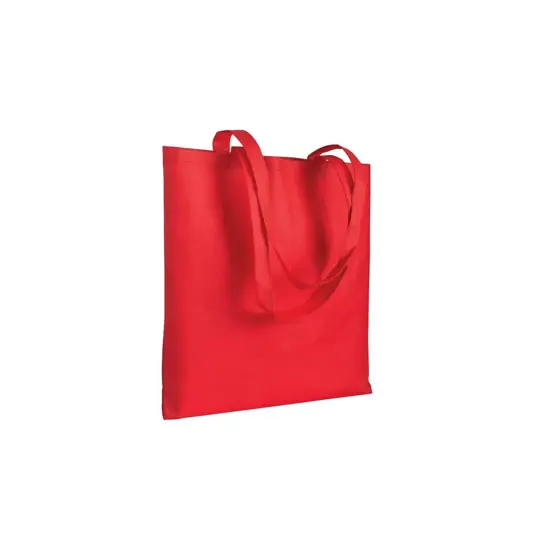 Shopper in TNT 80 g/m2 cucito, manici lunghi Handle