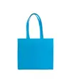 Shopper in TNT laminato, manici lunghi e soffietto Handle