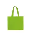 Shopper in TNT laminato, manici lunghi e soffietto Handle