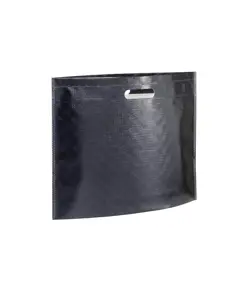 Shopper in TNT laminato metallizzata con laminatura più leggera e meno visibile Handle