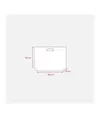Shopper in TNT laminato metallizzata, manici corti Handle