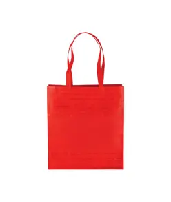 Shopper in TNT termosaldato con soffietto, manici 65 cm Handle