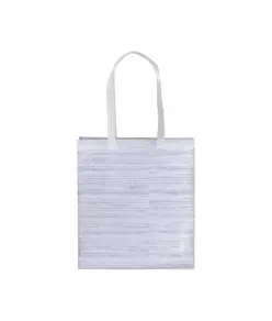 Shopper in TNT termosaldato con soffietto, manici 65 cm Handle