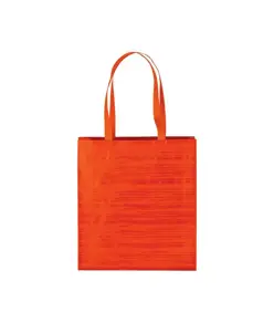 Shopper in TNT termosaldato con soffietto, manici 65 cm Handle