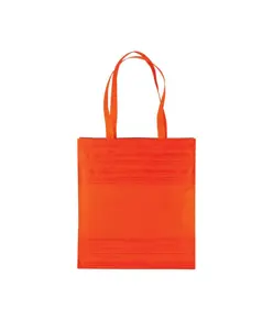 Shopper in TNT termosaldato con soffietto, manici 65 cm Handle