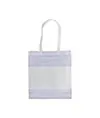 Shopper in TNT termosaldato con soffietto, manici 65 cm Handle