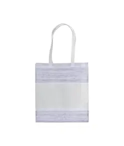 Shopper in TNT termosaldato con soffietto, manici 65 cm Handle