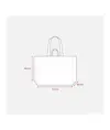 Shopper maxi in polipropilene riciclato con manici doppi a nastro (corti e lunghi) Handle